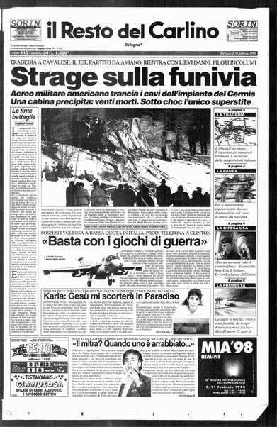 Il Resto del Carlino : giornale dell'Emilia